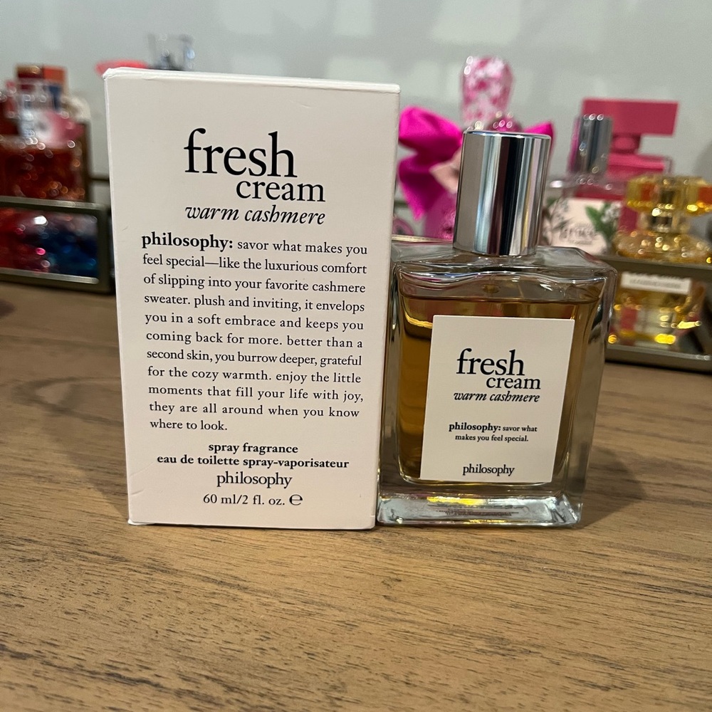 Philosophy fresh cream warm cashmere